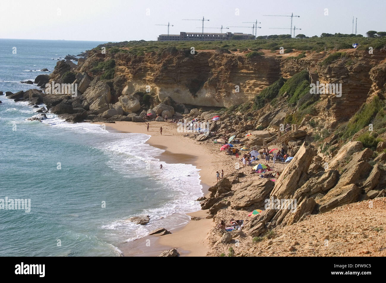 Cabo Roche Bereich Conil Provinz Cadiz Andalusien Spanien Stockfotografie Alamy