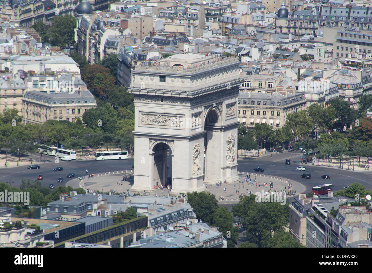 Arc de Triumph Stockfoto