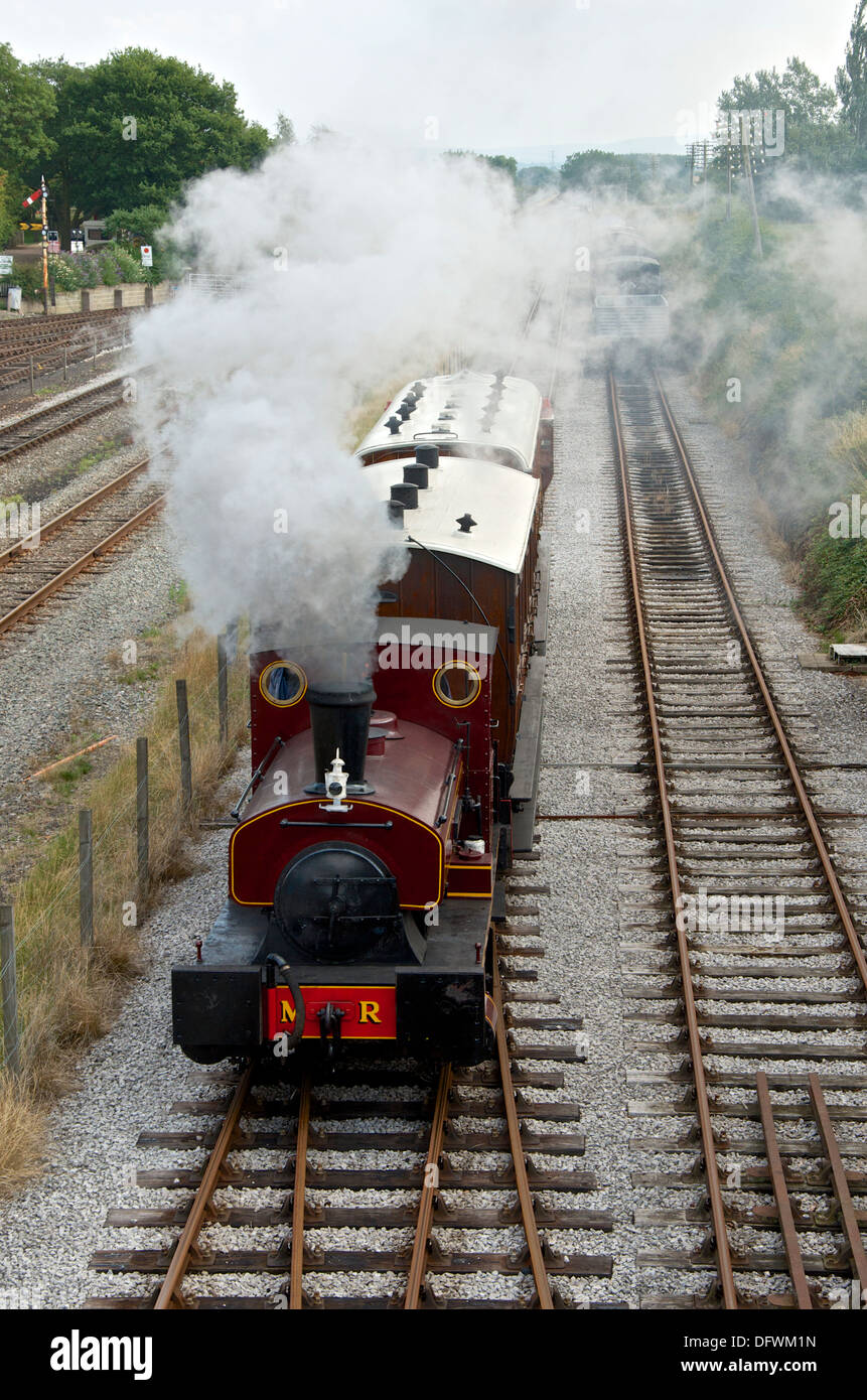 Brill Nr. 1 Sattel Tenderlok bei Quainton für 2013, London Transport 150-Jahr-Feier. Stockfoto