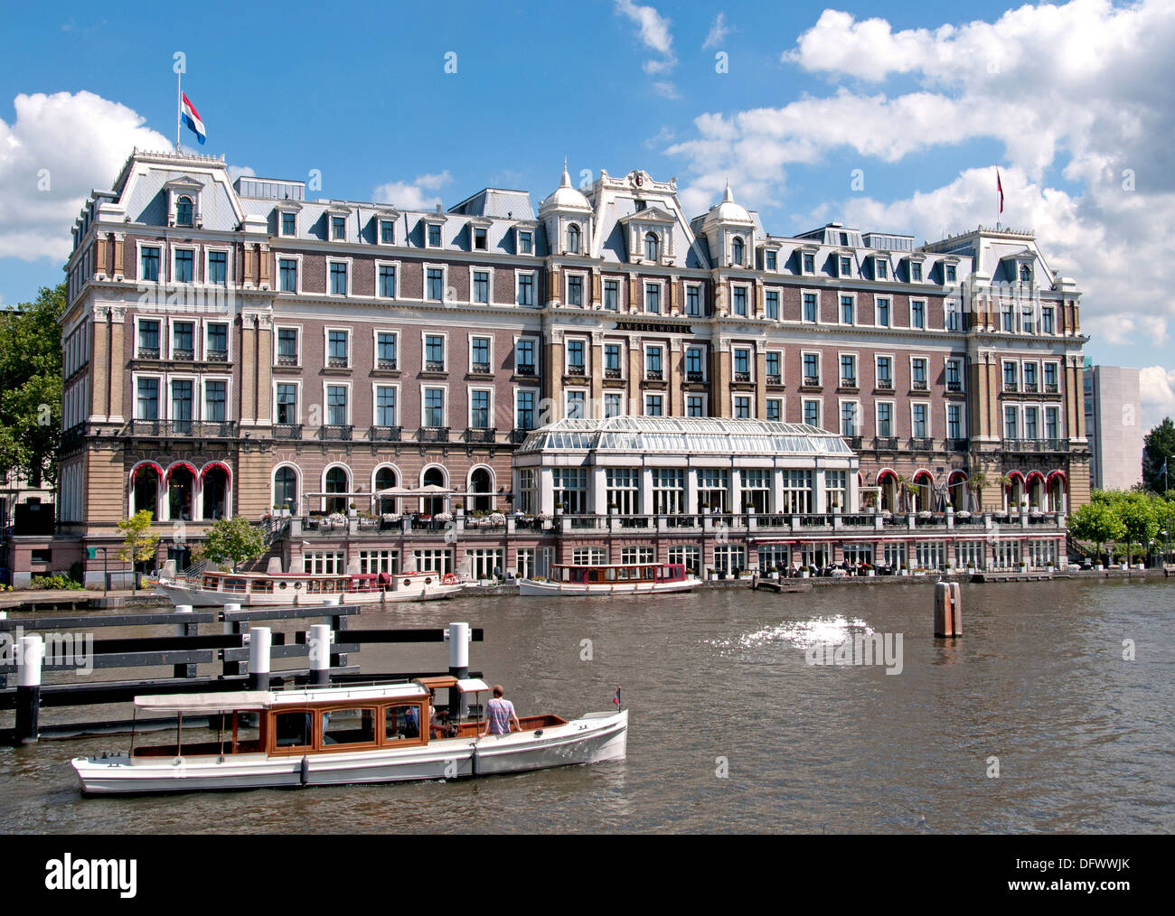 InterContinental Amstel (Amstelhotel)-Amsterdam-Niederlande Stockfoto