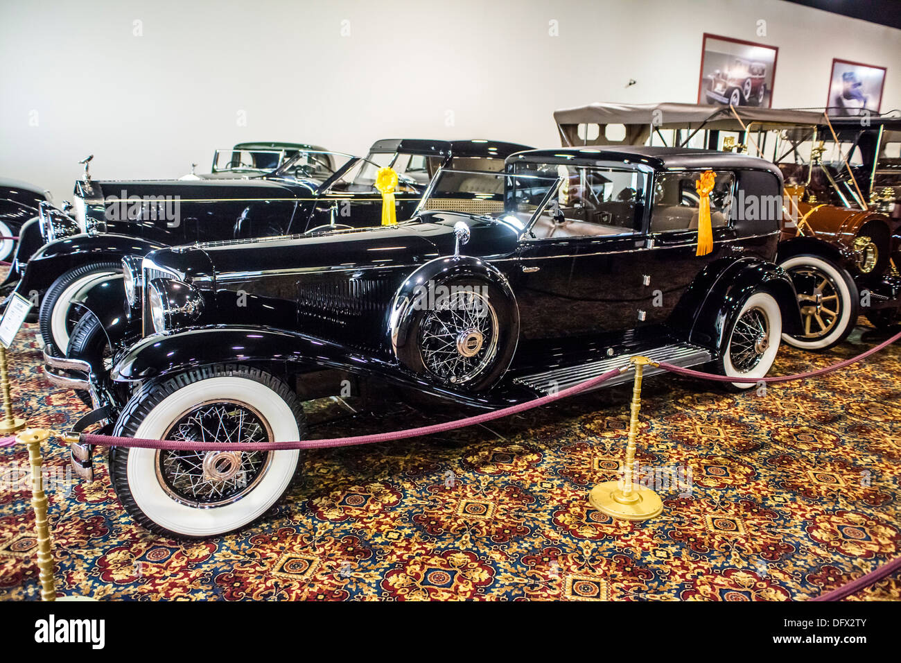 Ein 1930 Cord L29 Town Car in der Nethercutt Collection in Sylmar California Stockfoto