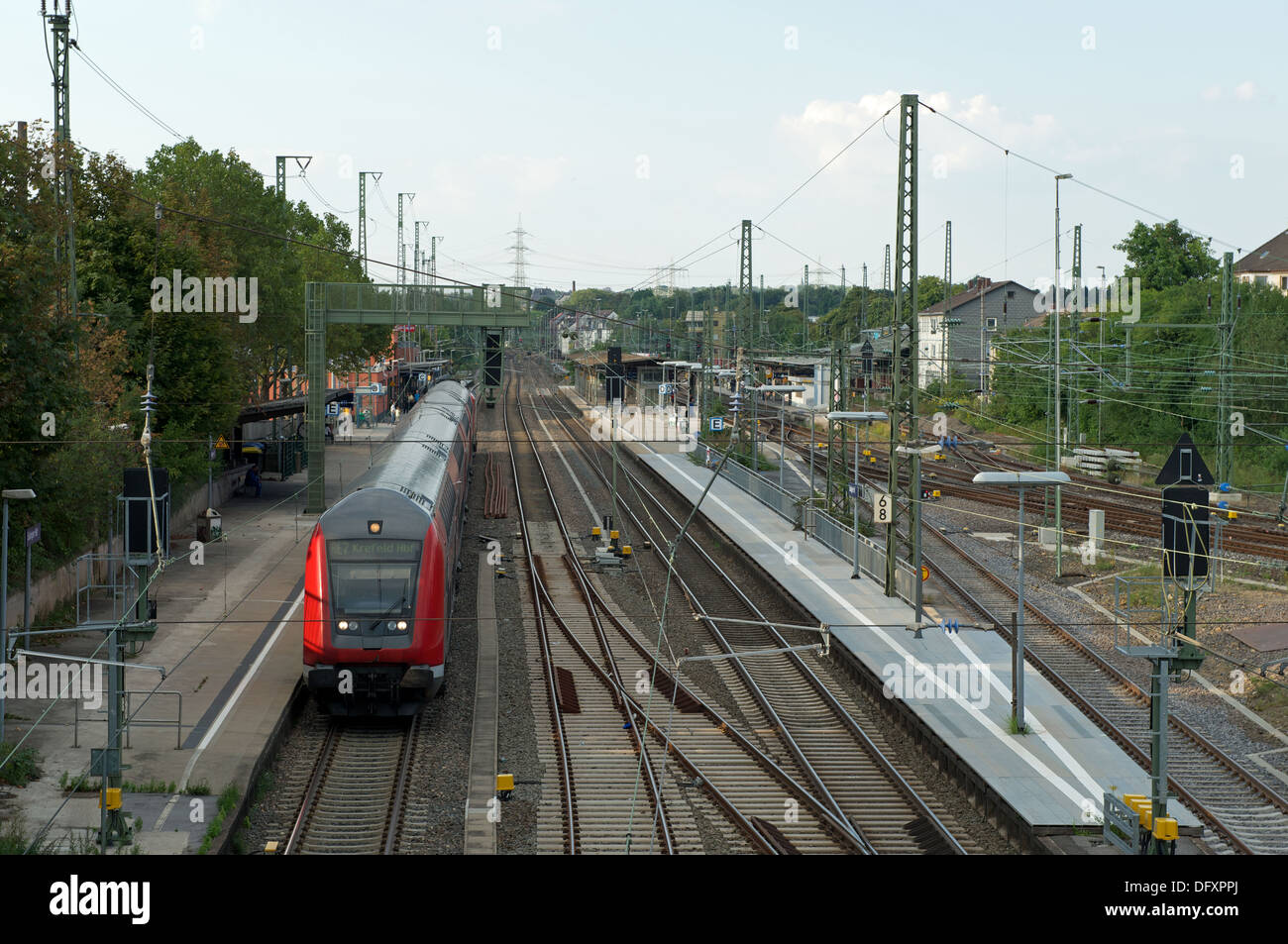 Bahnhof Solingen Deutschland Stockfoto
