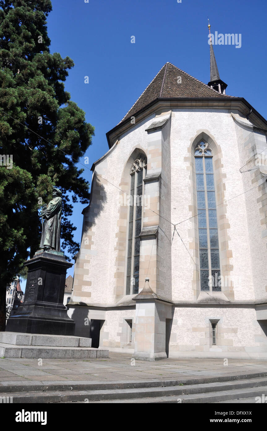 Ulrich zwinglis statue von -Fotos und -Bildmaterial in hoher Auflösung ...