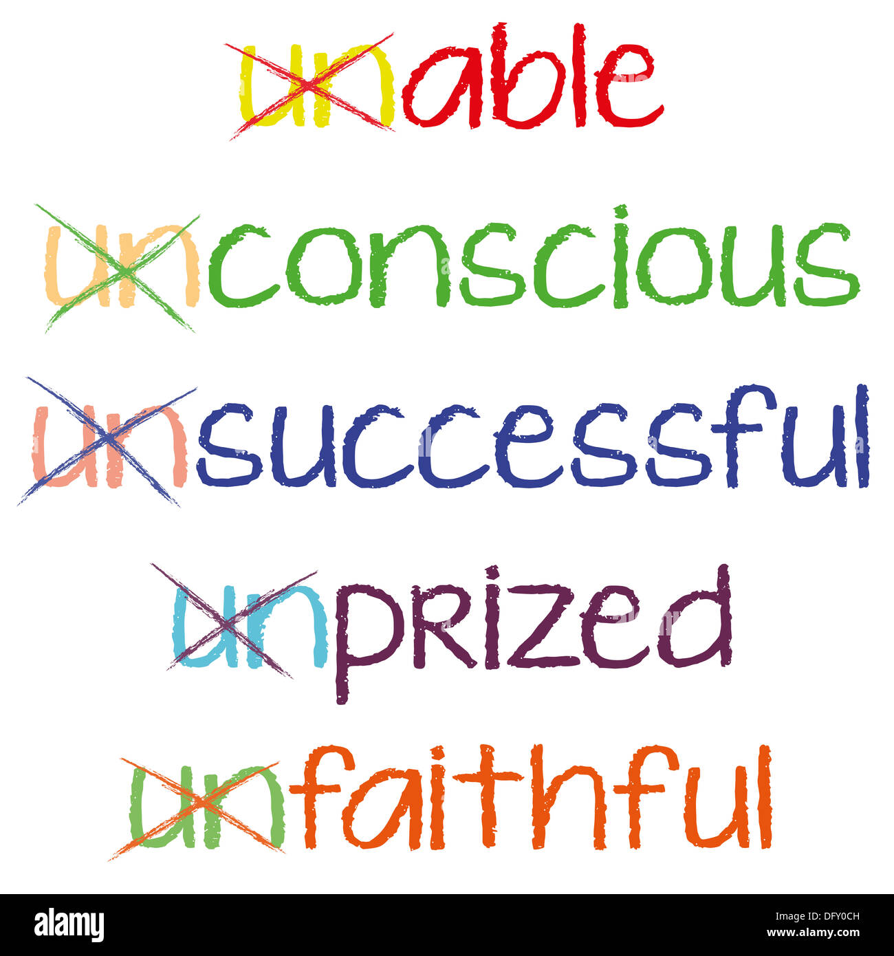 Alles ist möglich Stockfoto