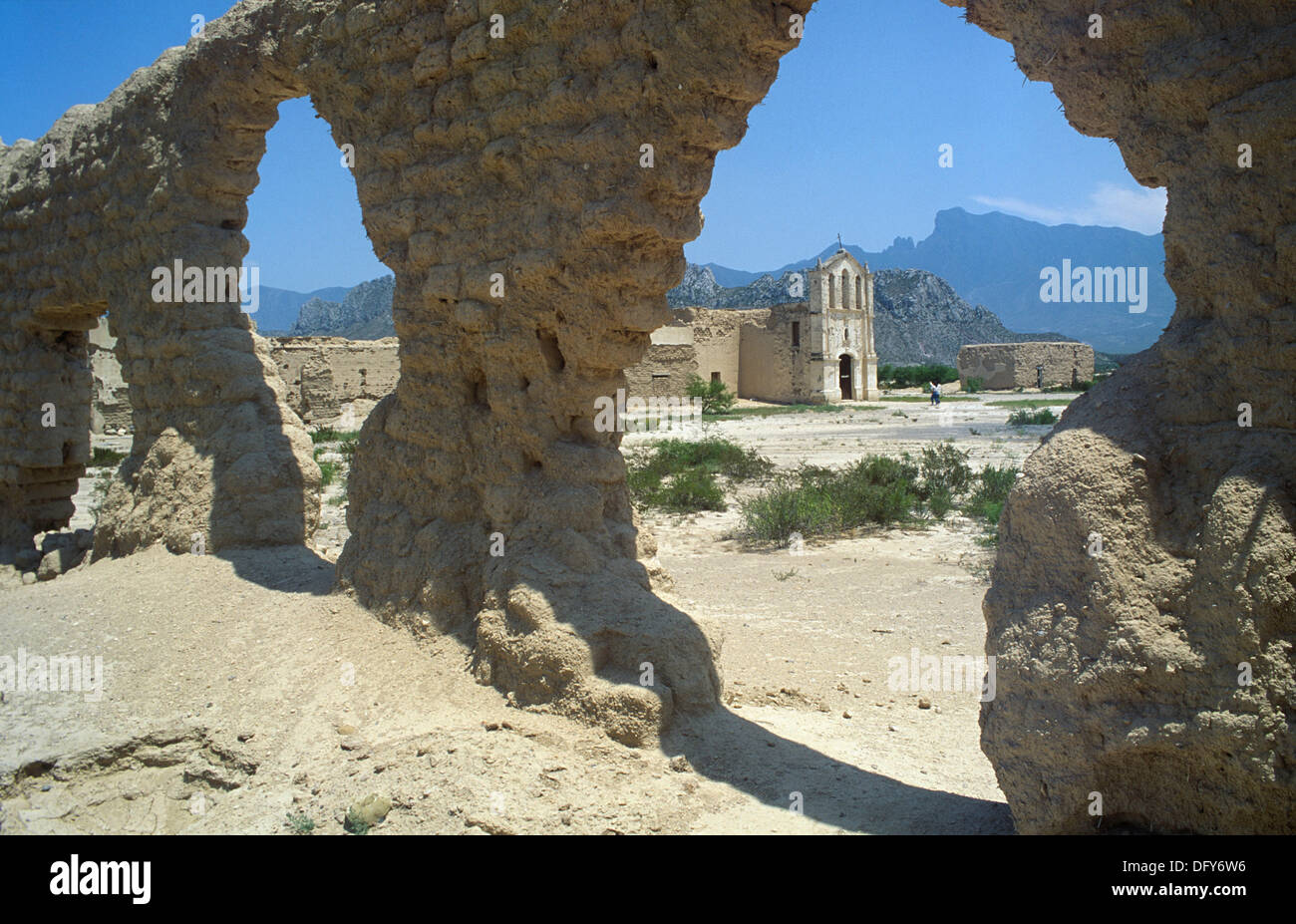 Ruinen der Hacienda de San Antonio de Arista (1851) aka Hacienda del
