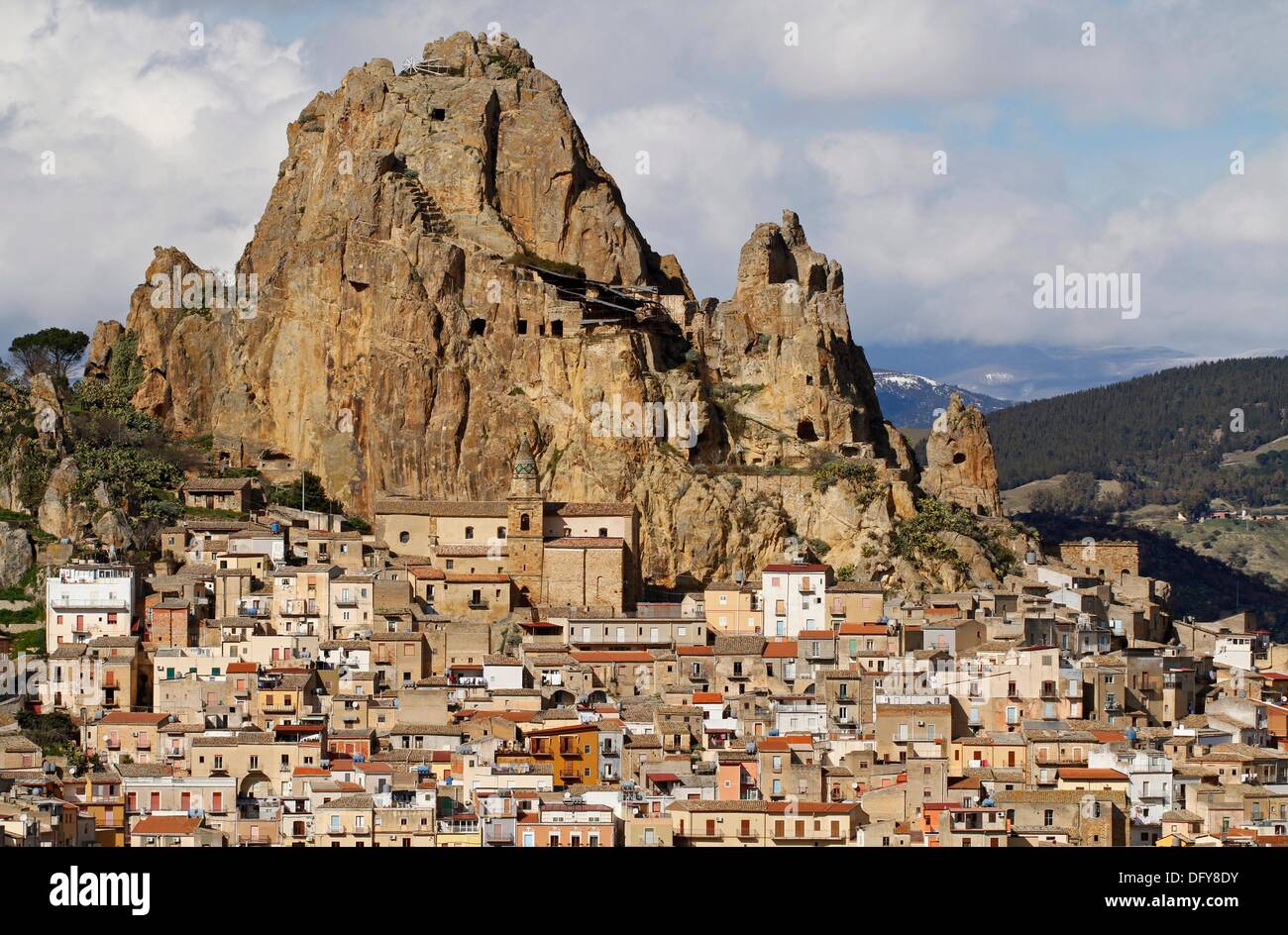 Gagliano Castelferrato in der Provinz Enna, Sizilien, Italien