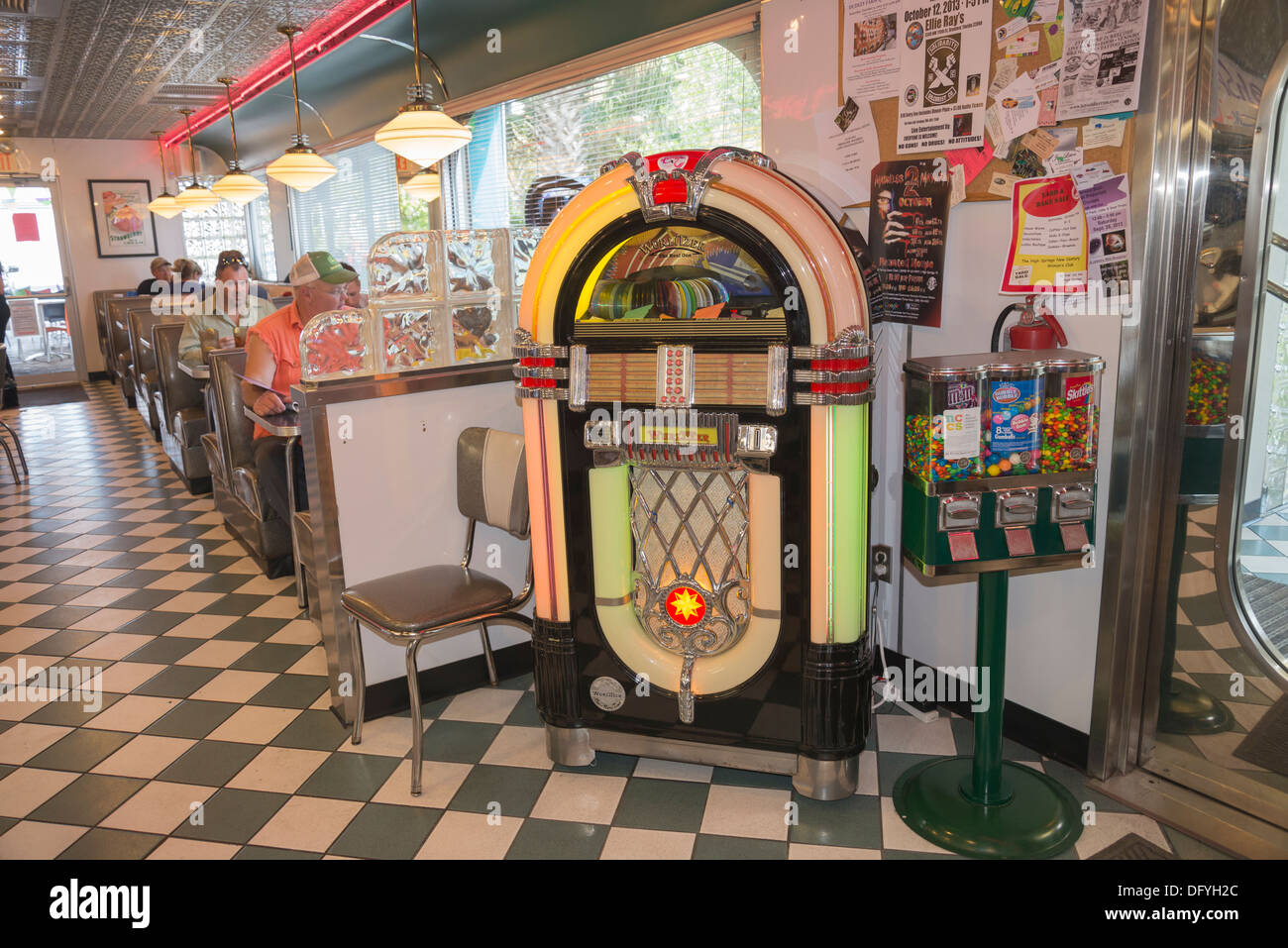 Das Diner Restaurant in High Springs Florida Stockfotografie Alamy