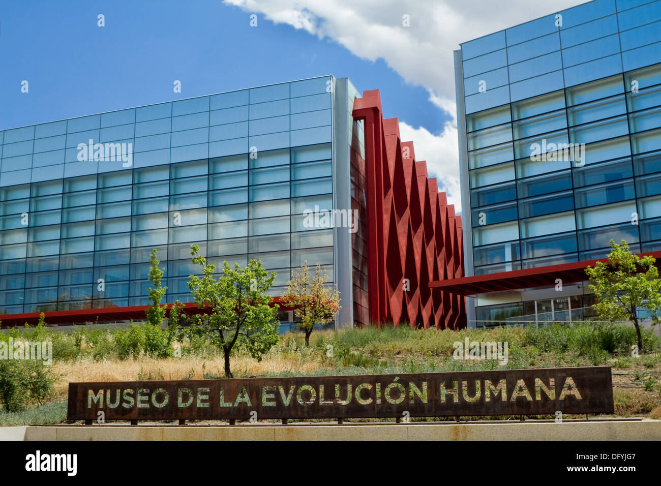 Museum der menschlichen Evolution in Burgos, Castilla y Leon. Spanien Stockfoto