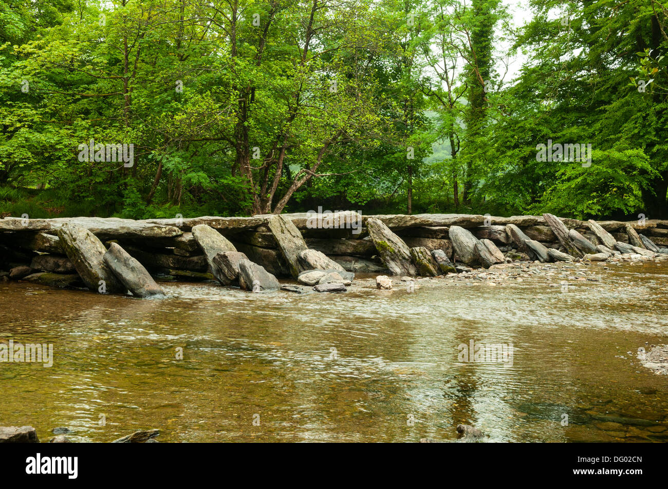 Tarr Schritte, Exmoor, Devon, England Stockfoto