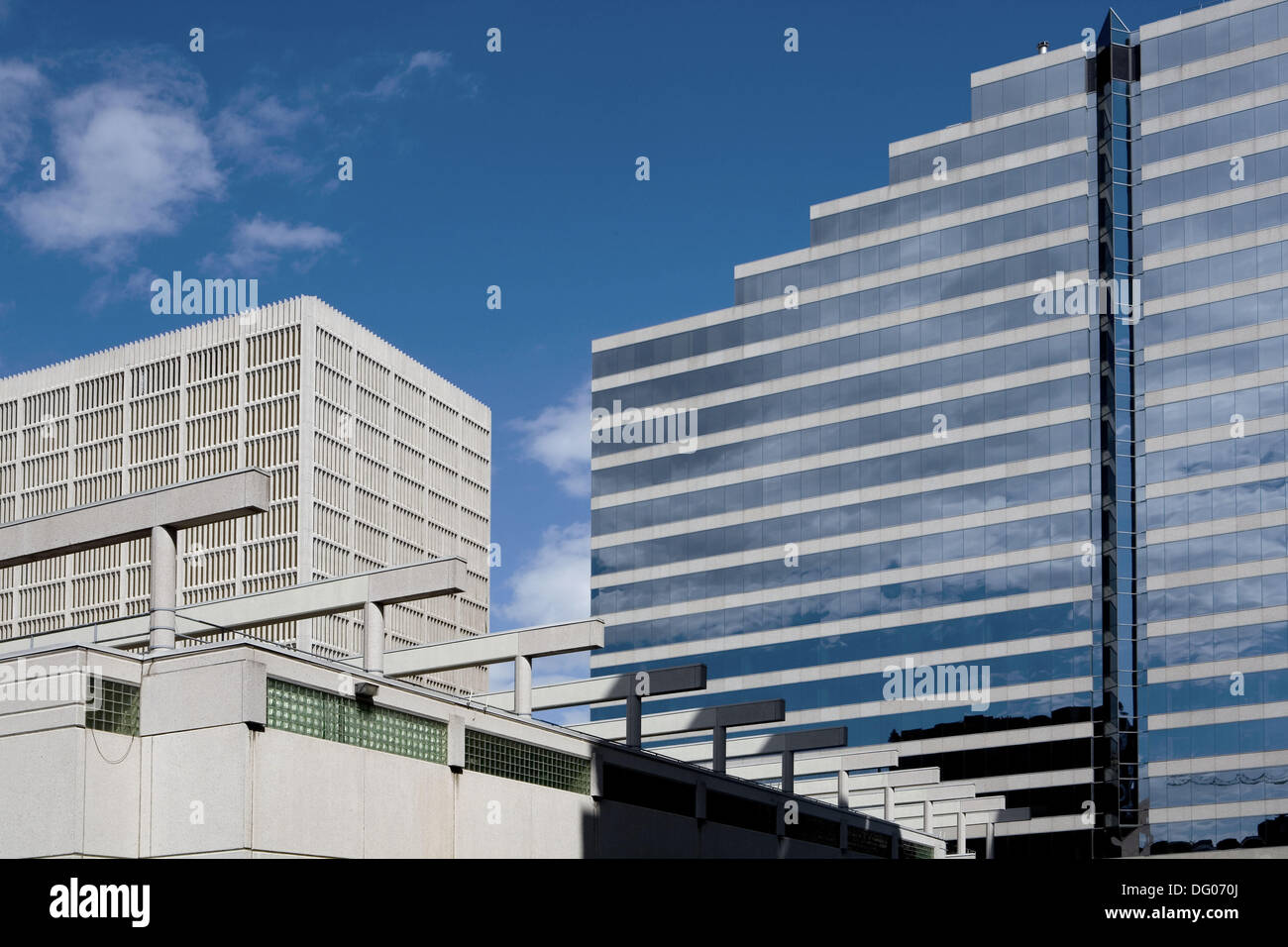 Gebäude, University Avenue, Toronto Stockfoto