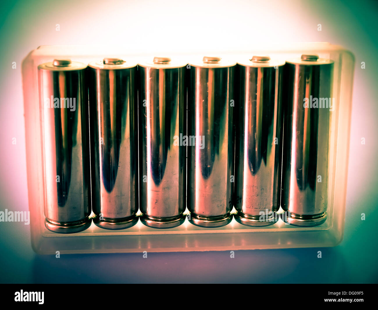 Batterien Stockfoto