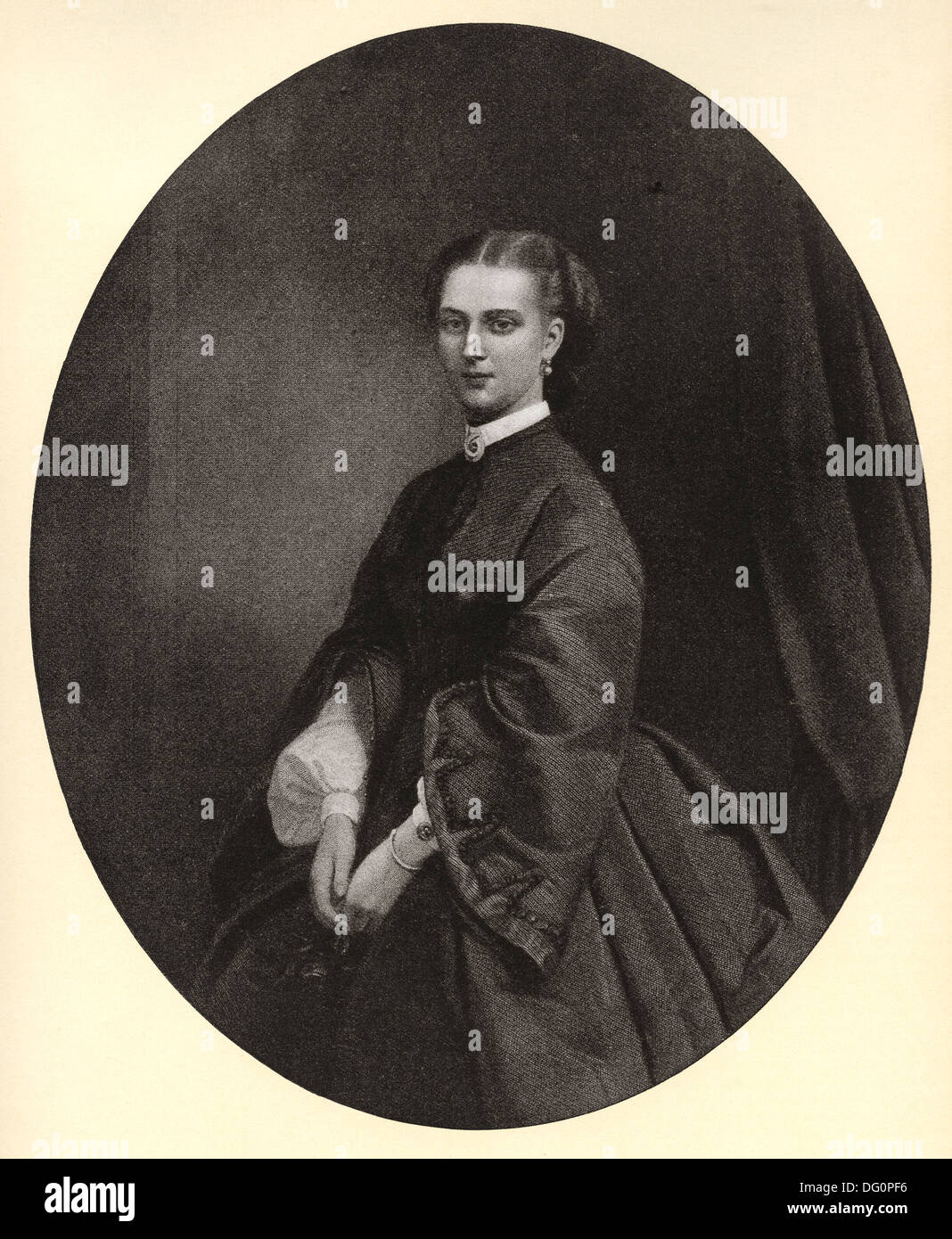 Alexandra von Dänemark, 1844-1925. Queen Consort des Vereinigten Königreichs und Kaiserin von Indien als die Frau von König Edward VII. Stockfoto