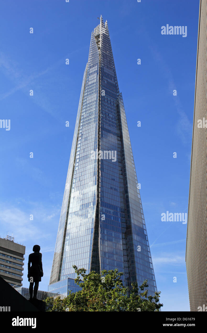 Der Shard London Bridge, SE1, London, England, UK. Stockfoto