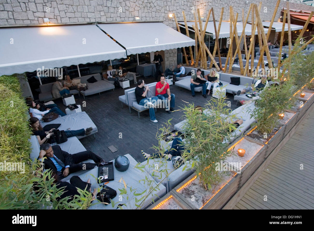 Shoko Restaurant Und Lounge Club Passeig De La Barceloneta Barcelona Spanien Stockfotografie Alamy