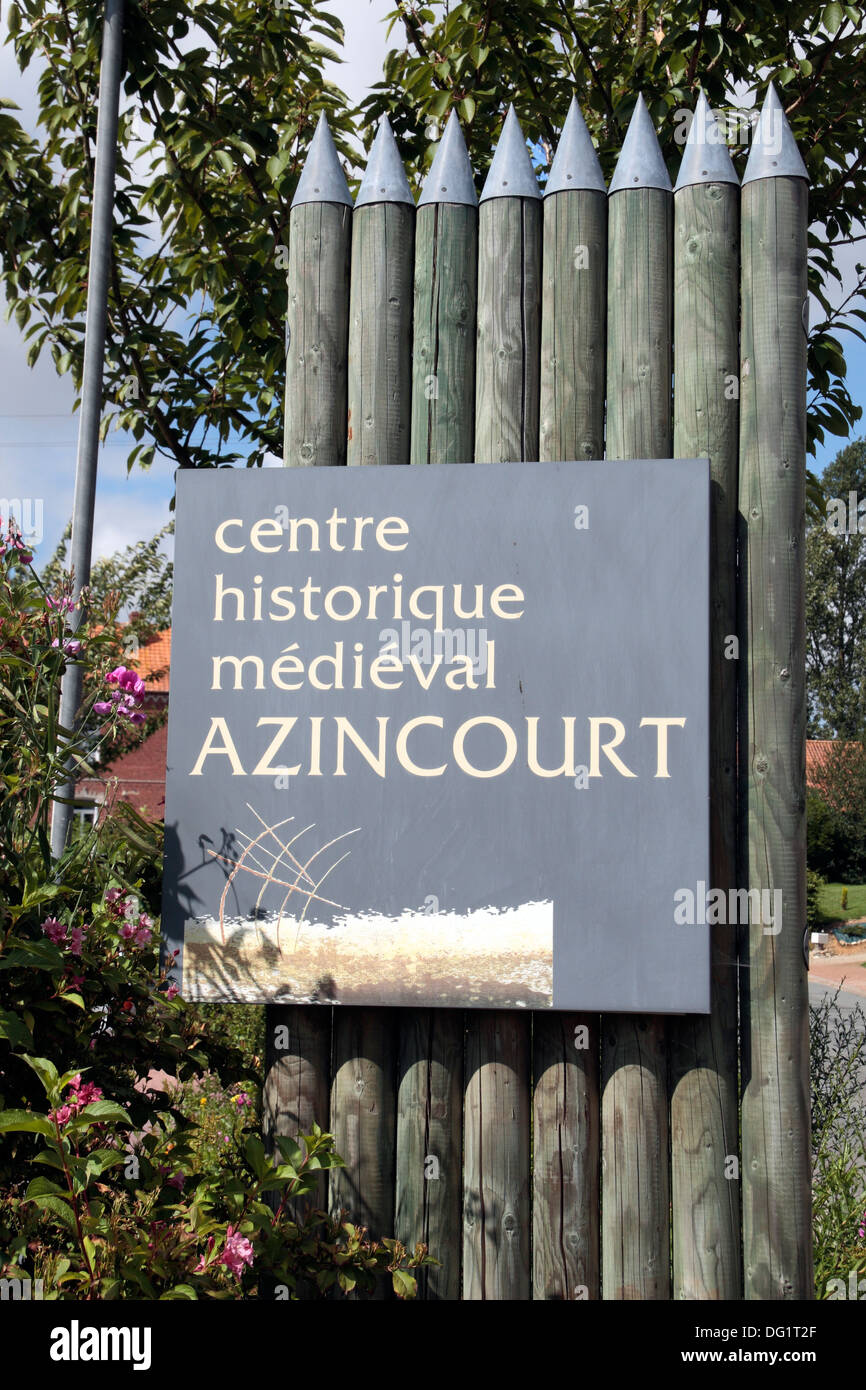 Agincourt azincourt battle france Fotos und Bildmaterial in hoher