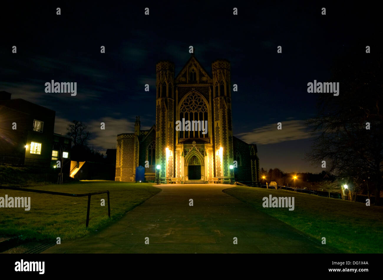 Sacred Heart Church, Edge Hill, Wimbledon. Stockfoto