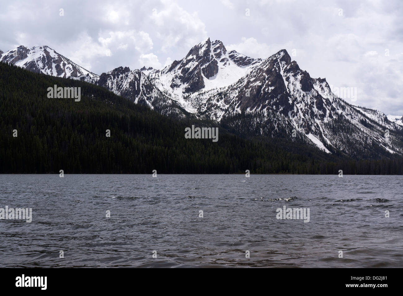 Stanley See, Idaho Stockfoto