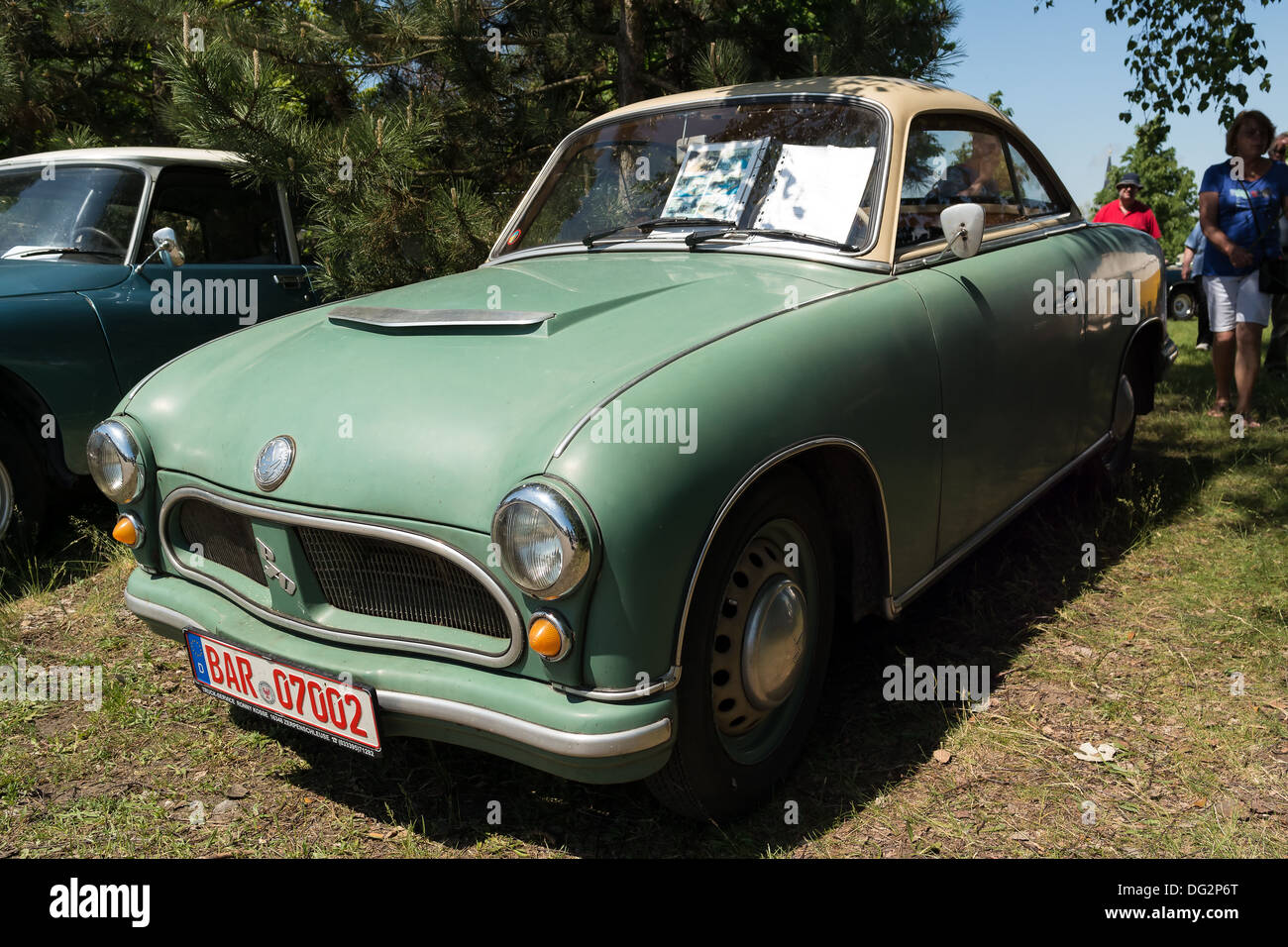 Die ostdeutschen Auto AWZ P70 Zwickau Stockfoto