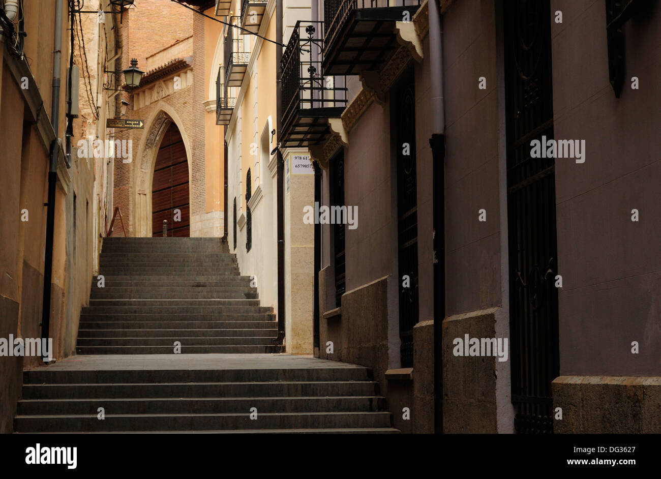 Teruel, Hauptstadt der Mudéjar Kunst in Spanien. Stockfoto