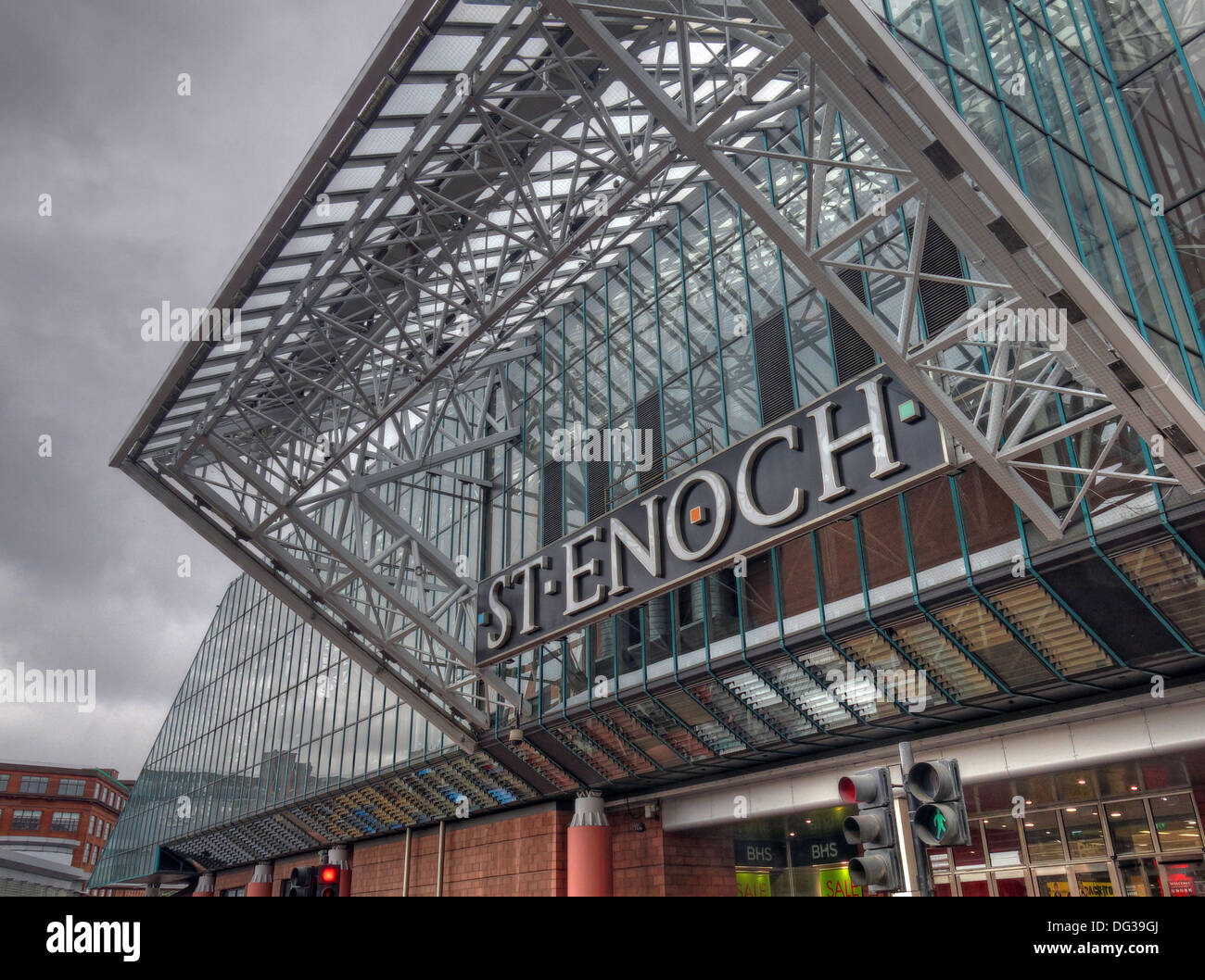 St. Enoch Shopping Einzelhandel Shopping Centre Glasgow Stockfoto