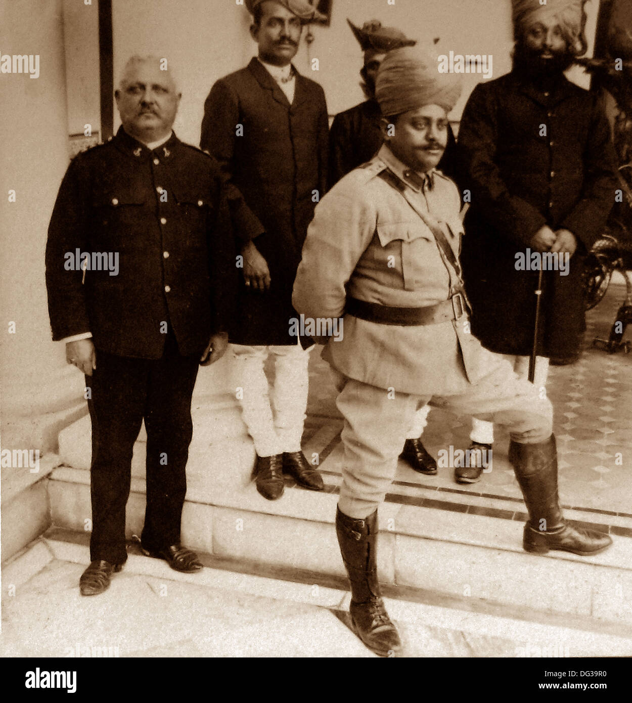 Indien - HH Maharaja von Gwalior frühen 1900er Jahren Stockfoto