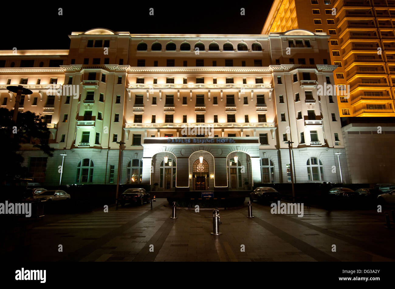 Raffles Beijing Hotel auf 33 East Chang eine Allee, Chaoyang District, Beijing, China Stockfoto