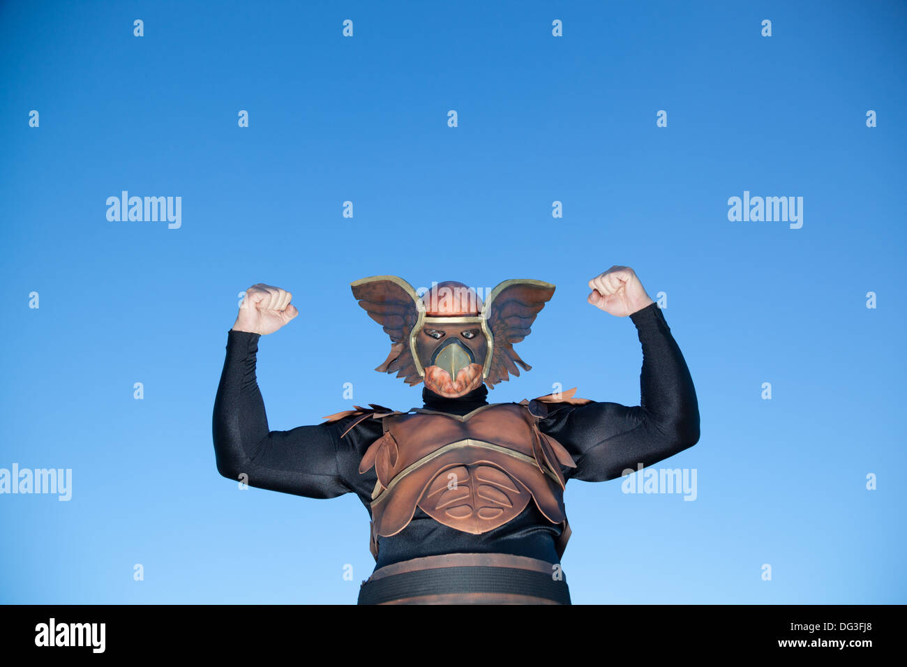 Science Fantasy Charakter - Vogelmann Stockfoto