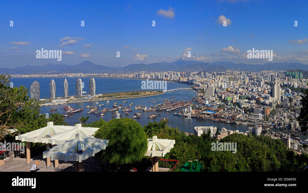 Sanya City, Insel Hainan, Guangdong, China, Asien Stockfoto