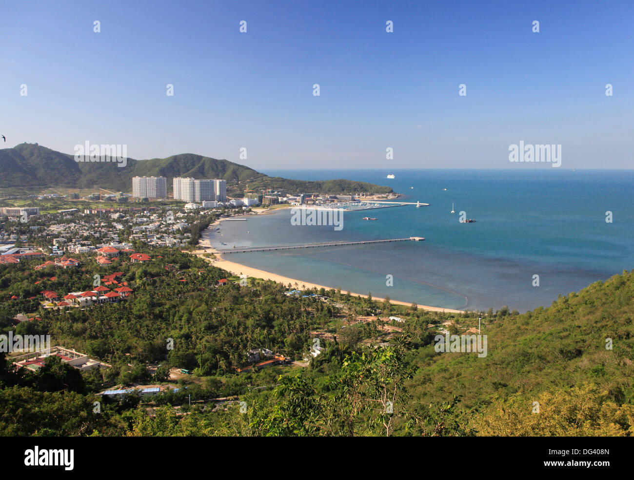 Sanya City, Insel Hainan, Guangdong, China, Asien Stockfoto