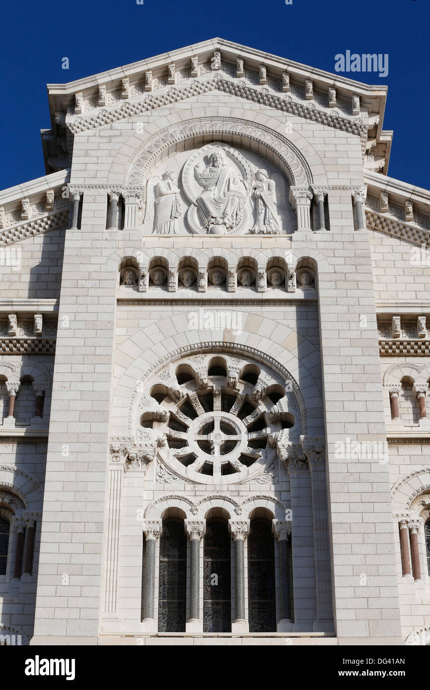 St.-Nikolaus-Kathedrale, Monaco, Europa Stockfoto
