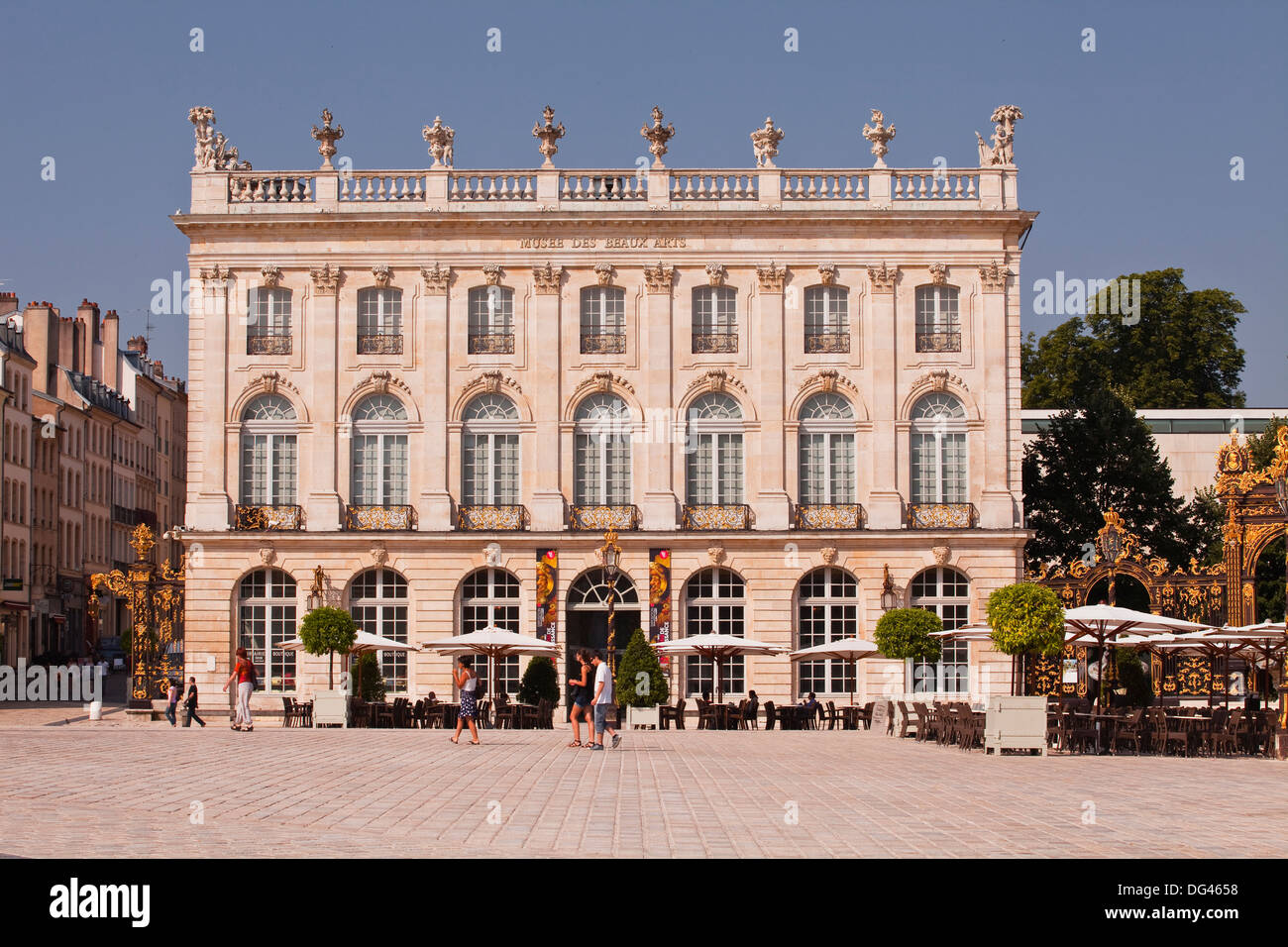 Das Museum in Place Stanislas im Herzen von Nancy, UNESCO-Weltkulturerbe, Meurthe-et-Moselle, Frankreich Stockfoto