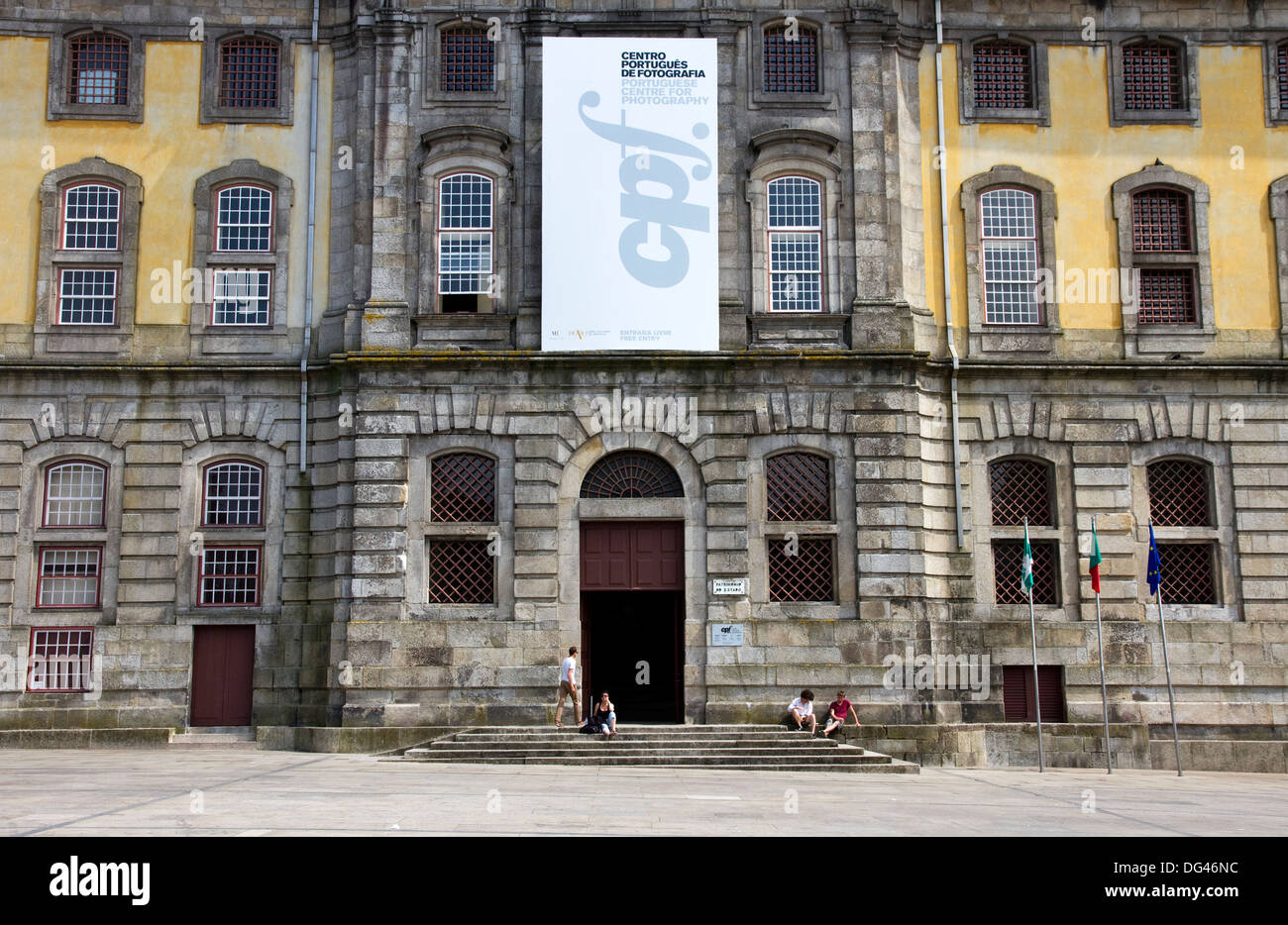 Portugiesisch-Zentrum für Fotografie (Centro Português de Fotografia), ehemalige alte Relacao-Gefängnis (erbaut 1765), Porto, Portugal Stockfoto