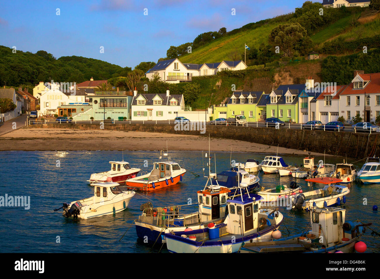 Rozel Bay, Jersey, Kanalinseln, Europa Stockfoto