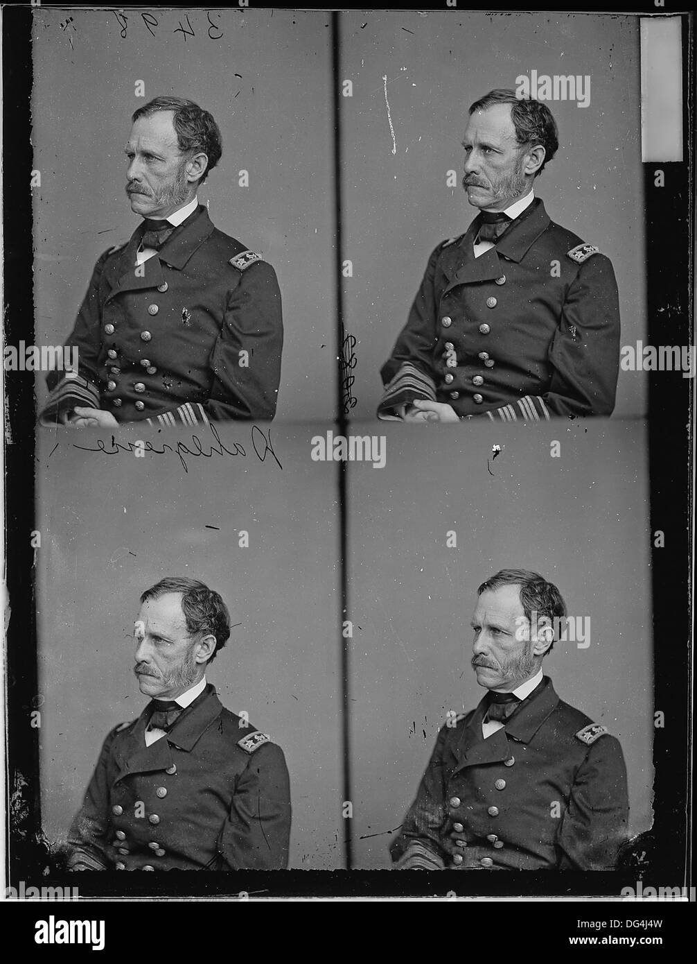 Admiral John A. Dahlgren 529367 Stockfoto