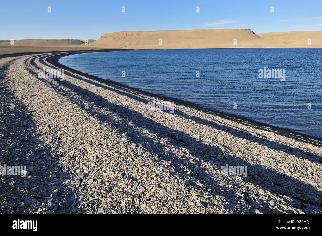 Strand von Erebus und Terror Bay, Devon, Beechey Island, Nordwest