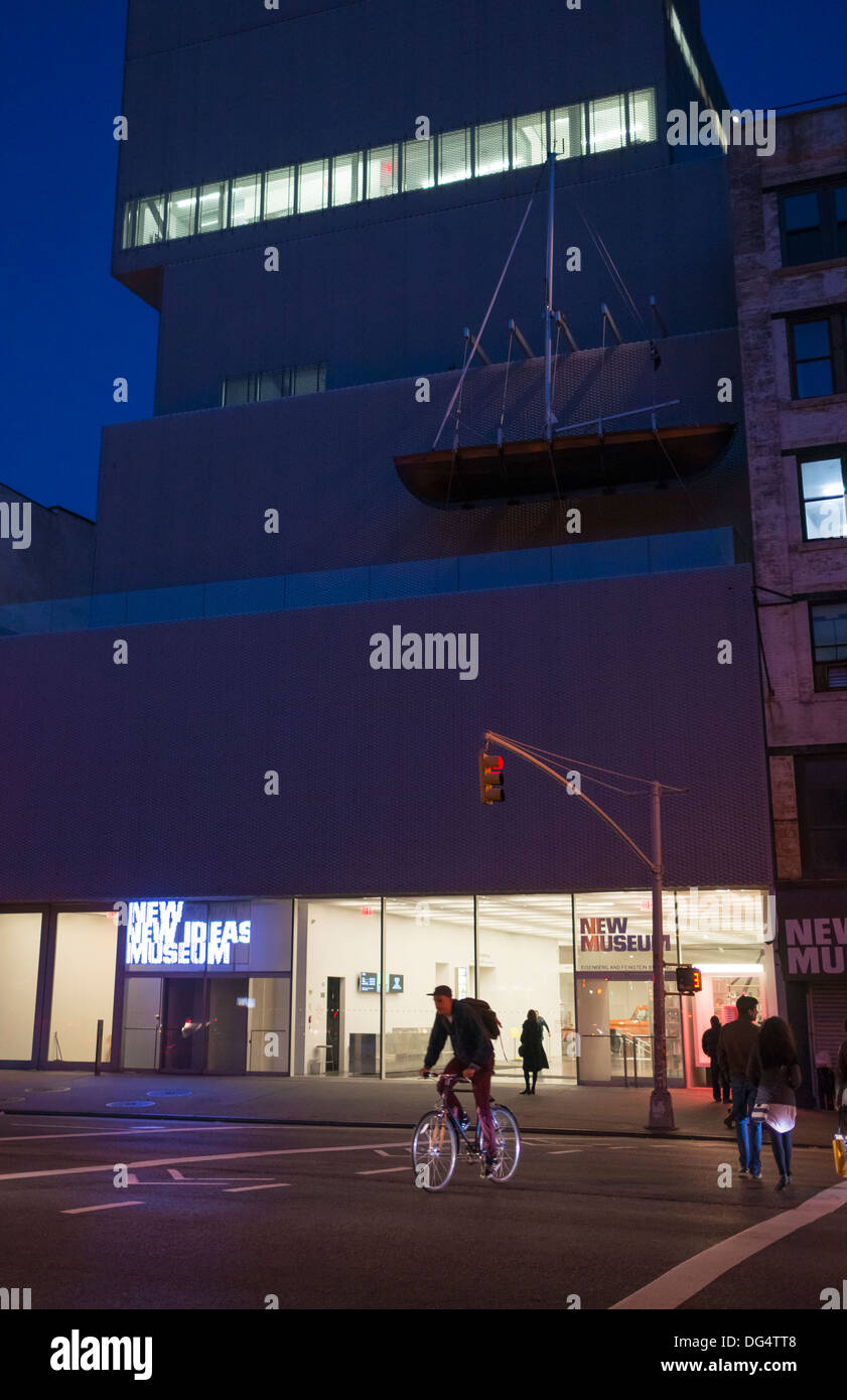 Das neue Museum an der Bowery in New York City Stockfoto