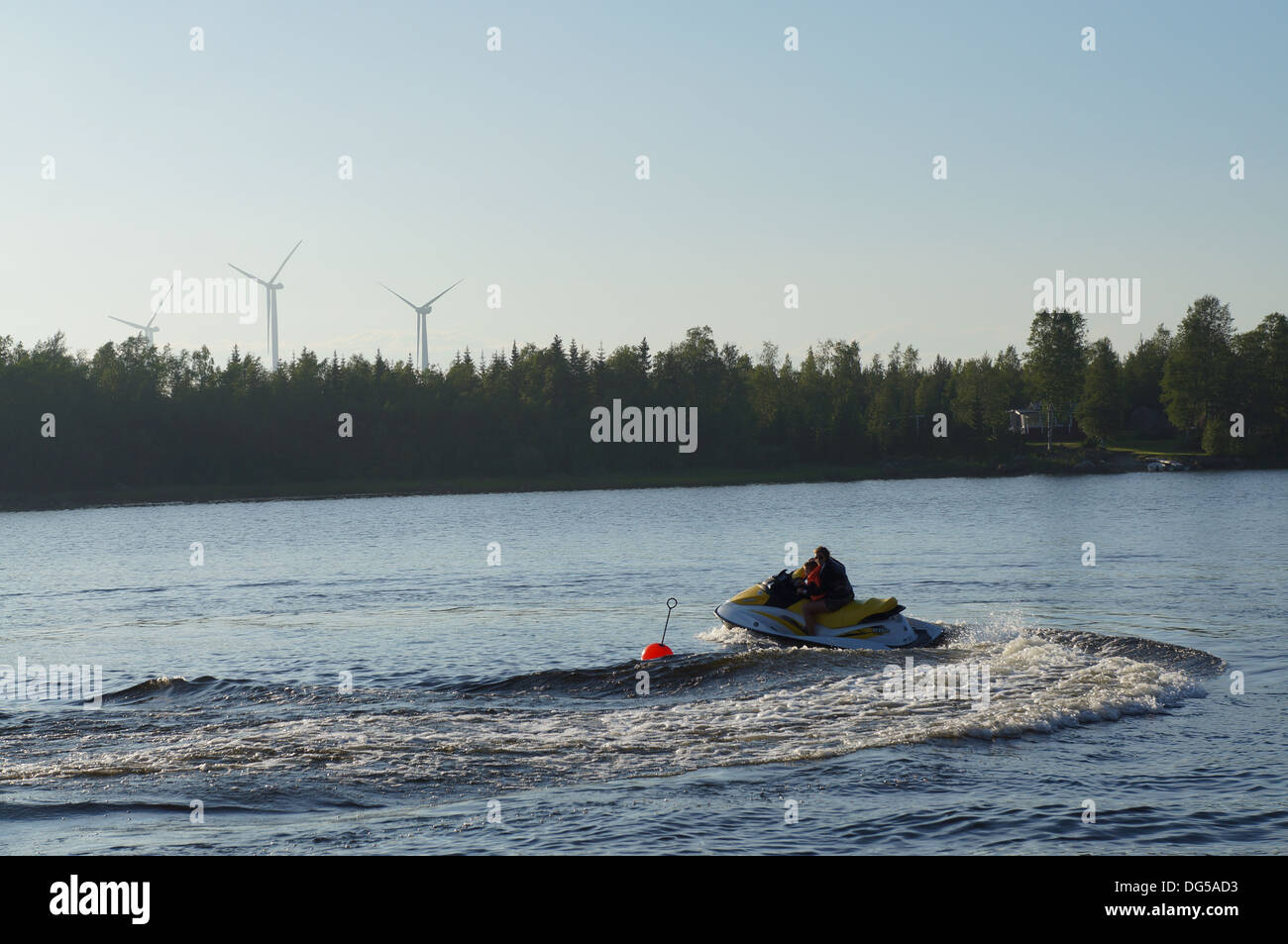 Wasserscooter Stockfoto