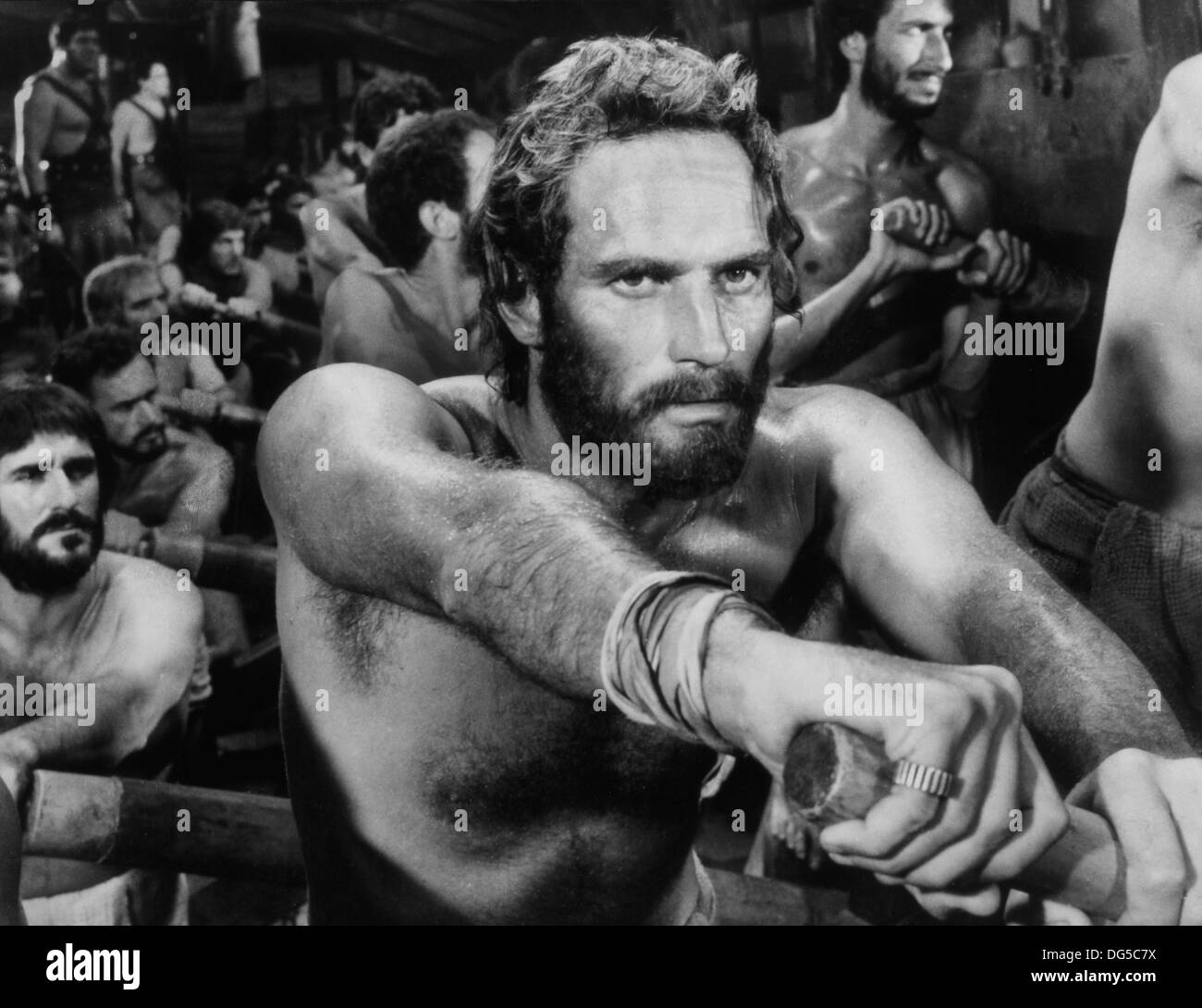 Charlton Heston auf - der Film "Ben Hur", Metro-Goldwyn-Mayer, 1959 Stockfoto