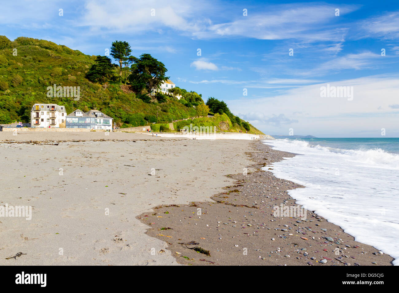 Strand bei Seaton South East Cornwall England UK Europe Stockfoto