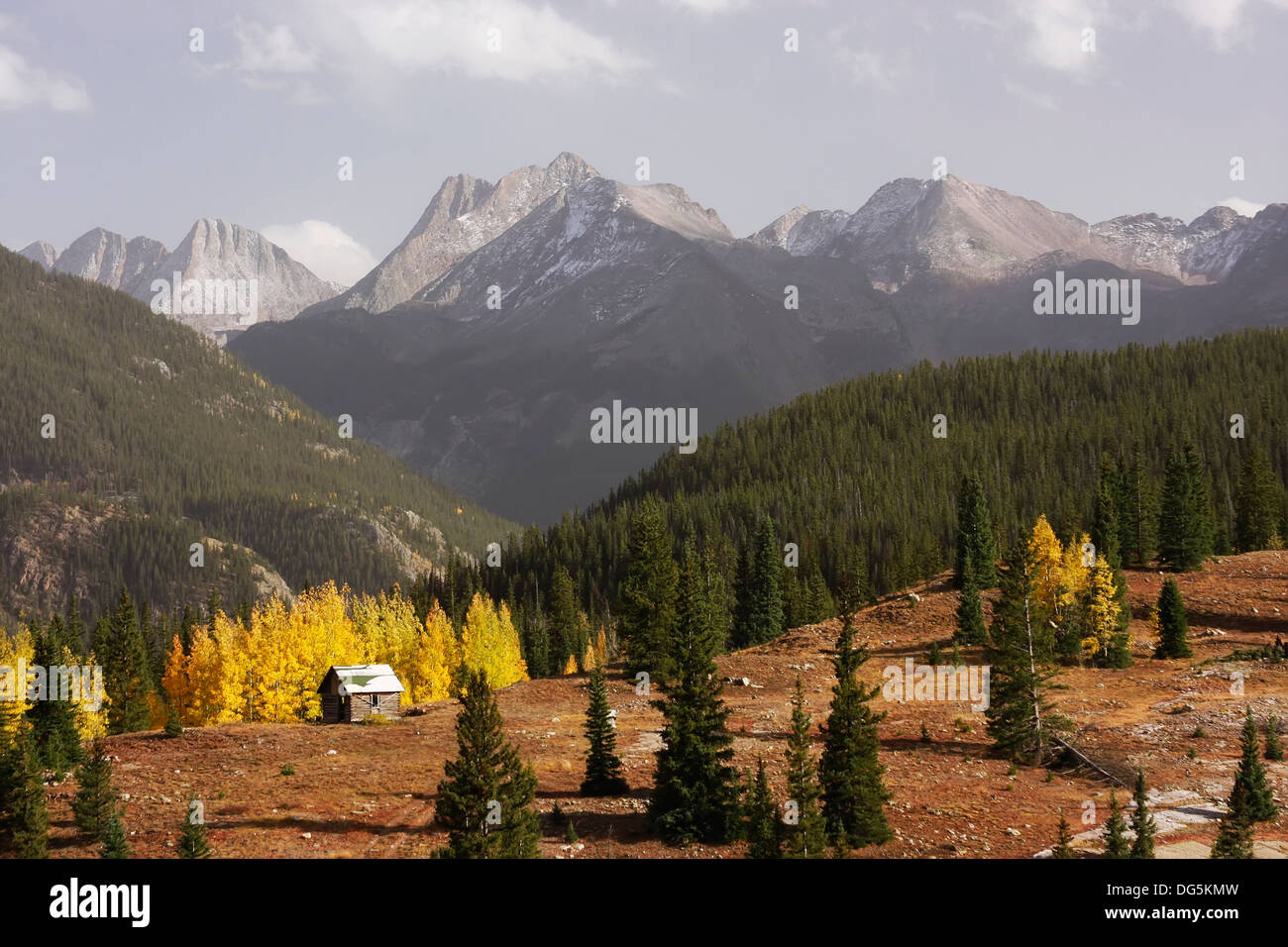 Molass pass, Rio Grande National Forest, Colorado, USA Stockfoto