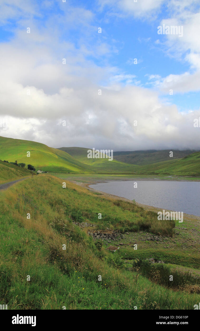 Fruid Reservoir, obere Tweeddale, Grenzen, Schottland, UK Stockfoto