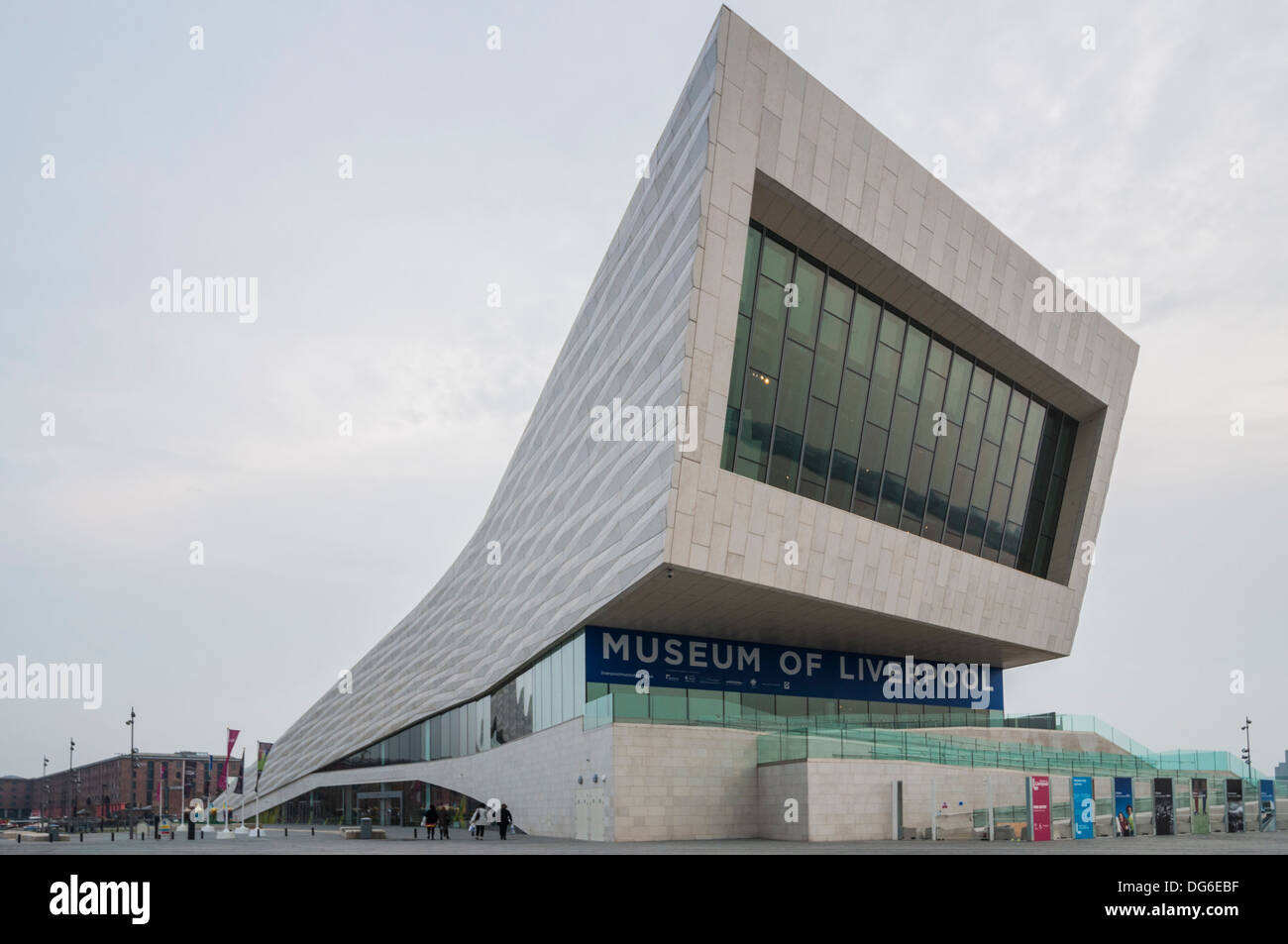 Museum of Liverpool, entworfen von Architekten 3XN Stockfoto