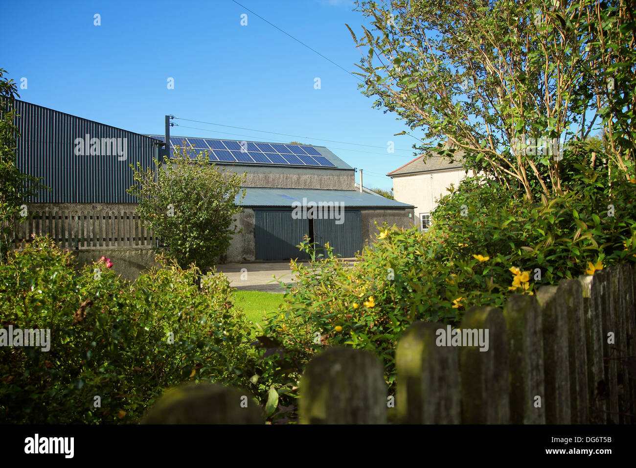 Inländischen Solar PV -1 Stockfoto