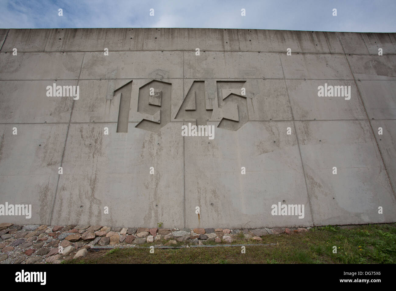Radegast Station - das Denkmal der Juden aus Lodz, die während des Krieges gestorben. Es wurde während des zweiten Weltkrieges gebaut. Stockfoto