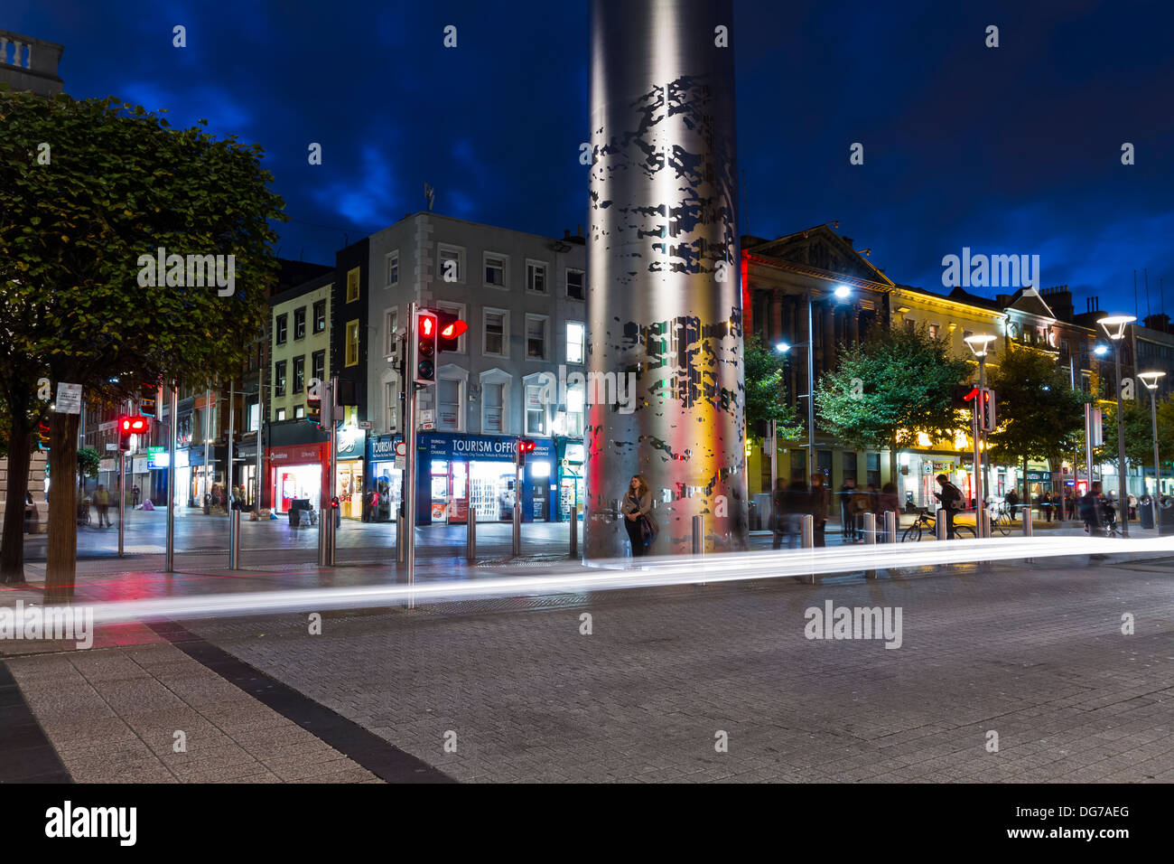 Das Spire Denkmal im Zentrum von Dublin Stockfoto