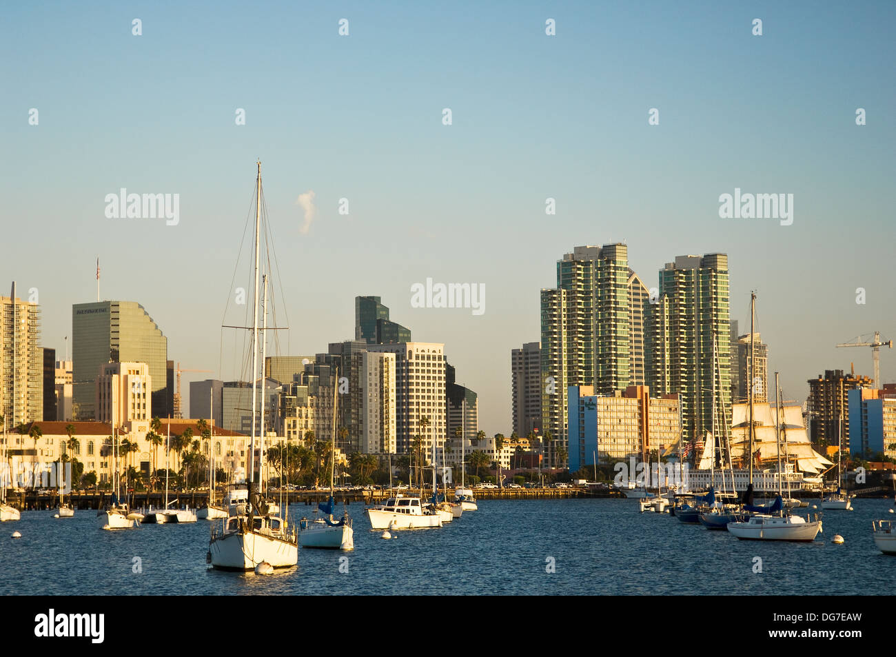 Skyline von San Diego Stockfoto