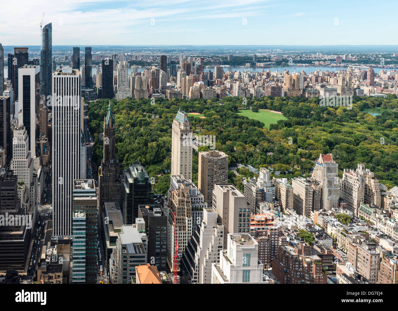 Skyline von New York city Stockfoto