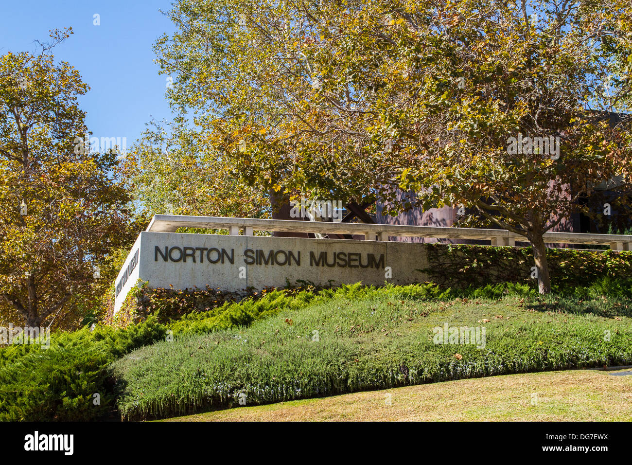 Das Norton Simon Museum in Pasadena in Kalifornien Stockfoto