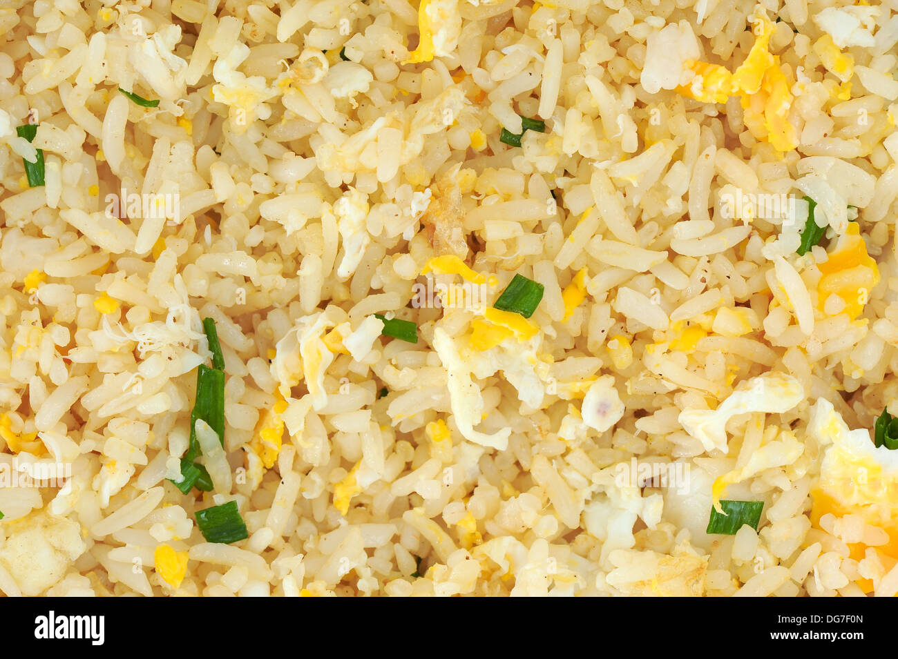 Gebratener Reis in Lebensmittel-Box Stockfoto