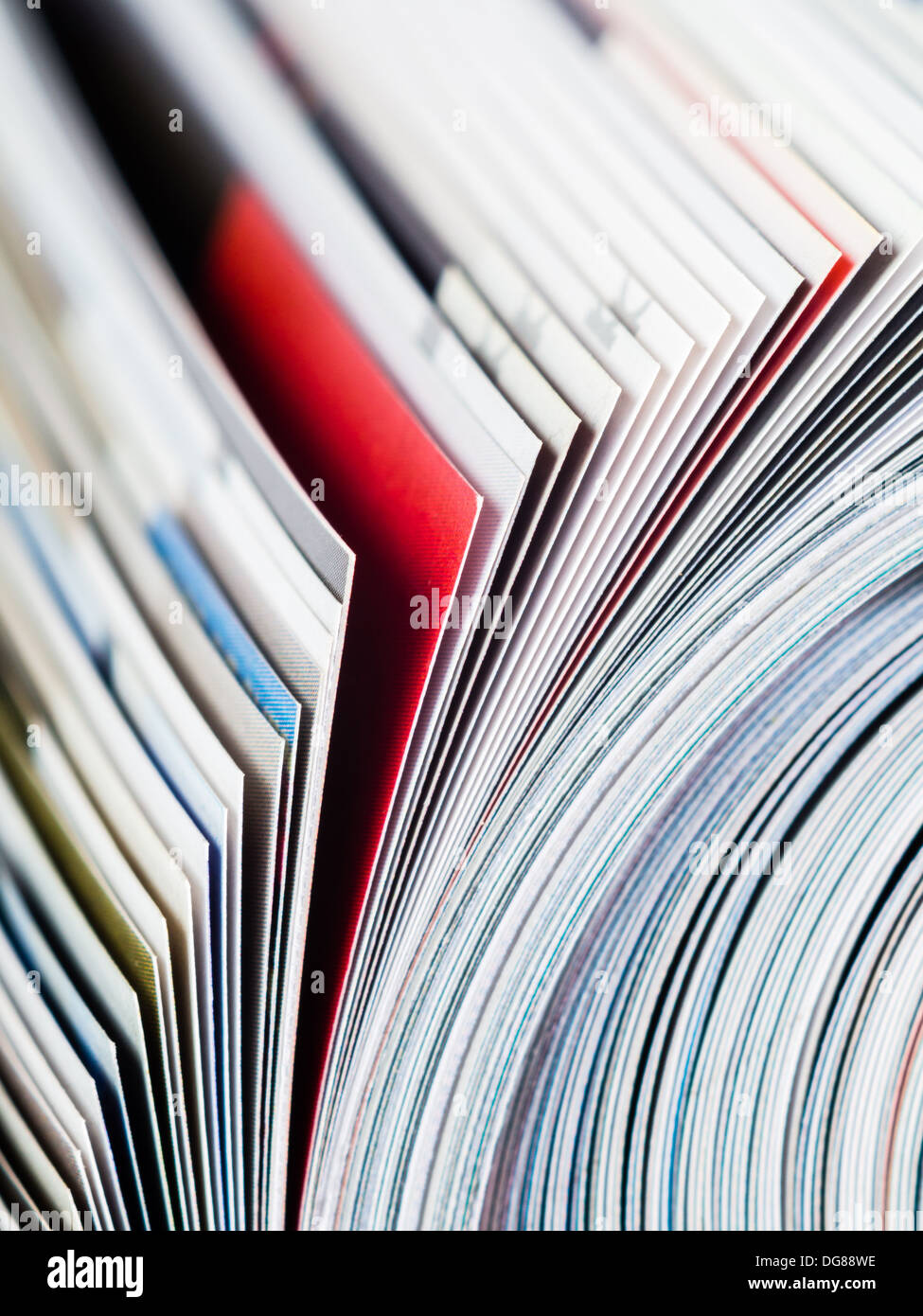 Magazin Roll Stockfoto